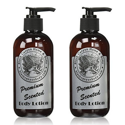 Black Canyon Midnight Therapy Scented Luxury Body Lotion With Lanolin and Jojoba Oil, 16 Oz (2 Pack)